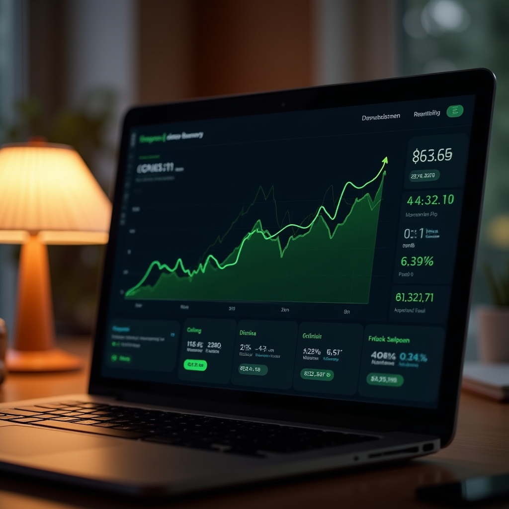 Website analytics dashboard showing organic traffic recovery trend after remediation